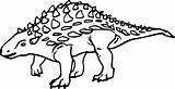 Herbivore Pages Armored Dinosaur Group Coloring Ankylosaur Part Color sketch template