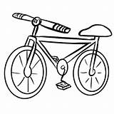 Medios Transporte Dibuja Trompo Bicicletas Publico Bicileta Animados Ninos sketch template