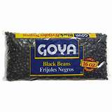 Goya Black Beans Images