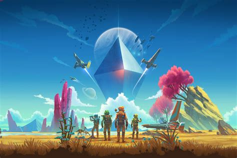 no man s sky is finally getting multiplayer in july the verge