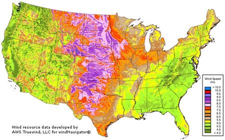 wind resource maps  estimates show increased potential  united