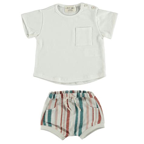 provence collection  shirt short ivy babies