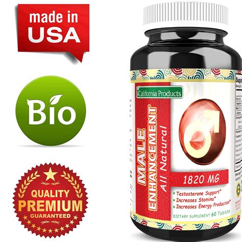 California Products Libido Enhancer Supplement For Men