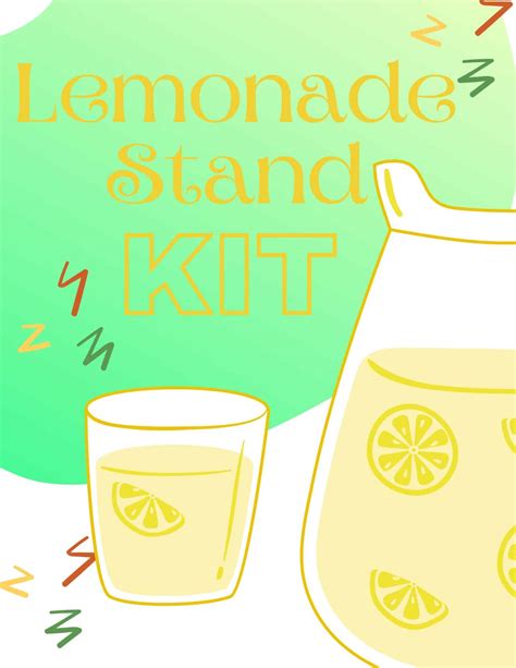 printable lemonade stand indicators simple peasy inventive concepts