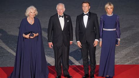 king charles and queen camilla begin three day state visit to france