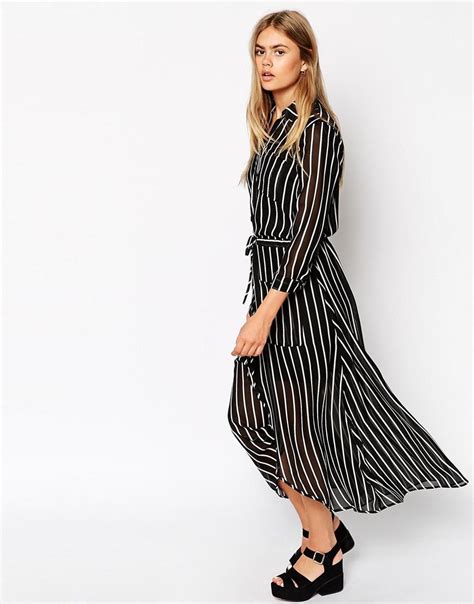 asos shirt stripe maxi dress  asoscom maxi dress striped maxi dresses everyday dresses