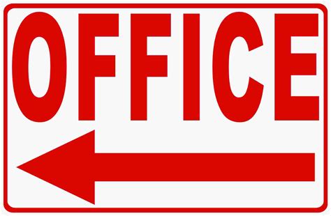 office sign  choice  directional arrow signs  salagraphics