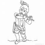 Krishna Flute Xcolorings 584px sketch template