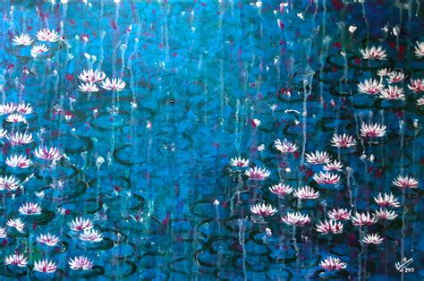 Water Lilies Elena Parau Art