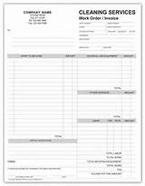 Pictures of Office Cleaning Business Forms