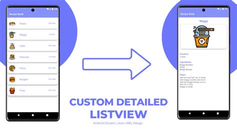 custom listview  android studio  java easy  steps android