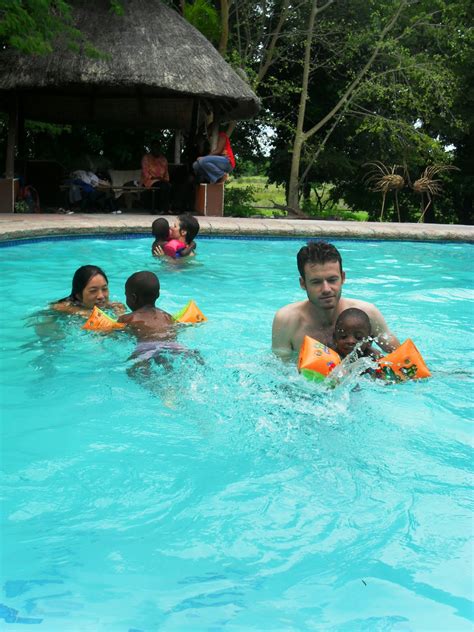 Under African Sun Swimming And Netball Fun