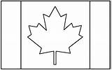 Flag Coloring Canadian Pages Printable Canada Outline Color Template Sheets Flags Remembrance Print Colouring Kids Clipart Sheet Large Clip Clipartbest sketch template