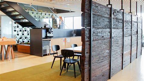 places victoria recycled timber  office design