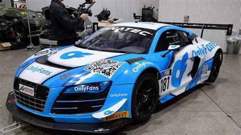 Renee Gracie Racing Car Revealed Audi Covered With Onlyfans Decals Gt