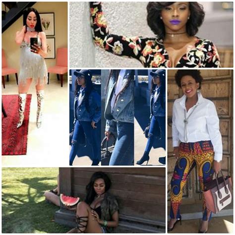 top 5 mzansi celebs rock hot looks of the week