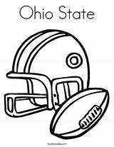 Ohio State Coloring Built California Usa sketch template