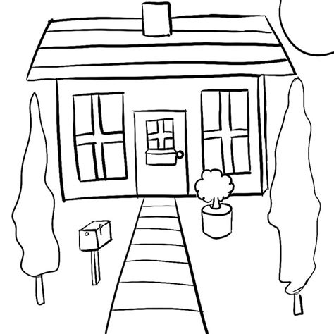 house coloring page   alexis   march   blanketeers