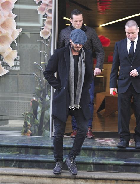 David Beckham Pays Impromptu Visit To Wife Victoria At Her Flagship
