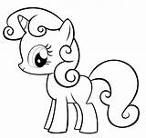 Coloring Pages Mlp Pony Little Cute Printable Kids Print sketch template