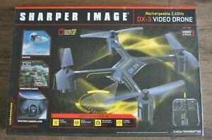 sharper image dx  video drone quadcopter ghz ebay