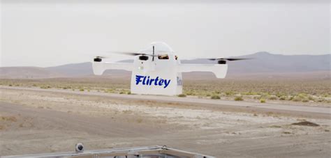 flirtey edges closer  faa certification   mile drone delivery system parcel  postal