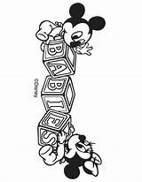 Mouse Mickey Coloring Baby Minnie Pages Disney Printable Colouring Print Rocks Color Drawing Board Az Ram Dodge American Gif Choose sketch template