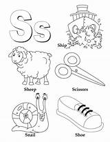 Coloring Letter Pages Preschoolers Popular sketch template