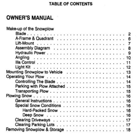 western snowplow cable controlled isarmatic mark iiia owners service manual ebay
