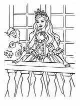 Coloring Pages Barbie Kids Wedding sketch template