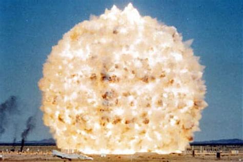 The Largest Non Nuclear Explosions In History