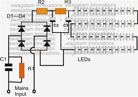 led bulb circuit circuit diagram centre