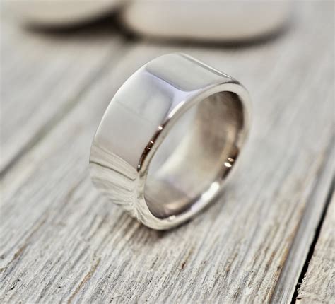 heavy sterling silver ring chunky silver thumb ring handmade solid sterling silver jewellery
