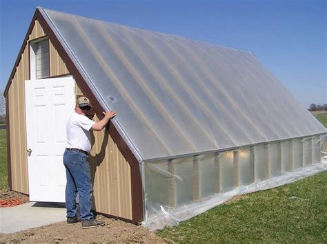 plans  building  passive solar greenhouse eco snippets