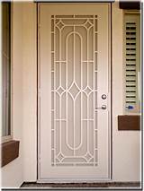 Pictures of Arched Security Screen Doors