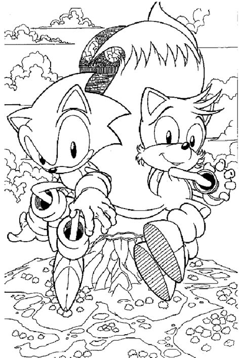 sonic adventure coloring pages learn  coloring