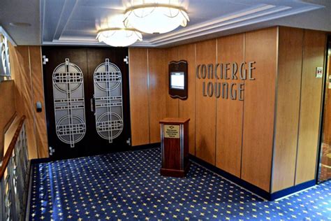 concierge lounges  big ship cruise lines  vip options