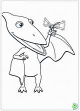 Train Dinosaur Coloring Pages Conductor Drawing Dinokids Popular Paintingvalley Close sketch template