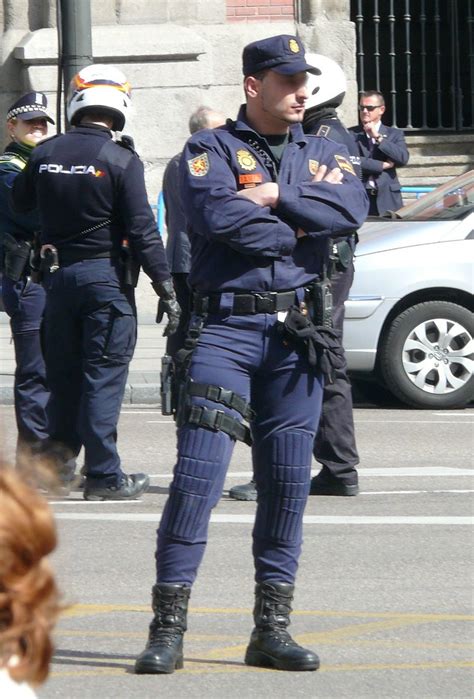 Policia Nacional U I P Blurred Faces To Respect