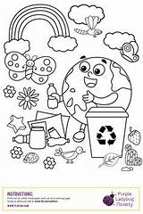 Earth Worksheets Sheets Pollution Teach sketch template