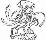 Coloring Squid Girl Wecoloringpage Pages sketch template