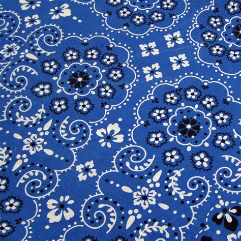 blue bandana print lasting impressions event rentals