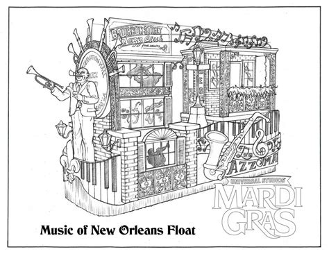 coloring page  orleans streetcar coloring pages