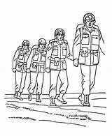 Coloring Pages Army Bulkcolor Kids Forces sketch template