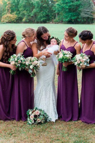 24 hottest summer and fall color palette bridesmaid dresses