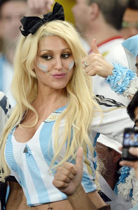 Live Sports Gallery Sexiest Argentina Supporter Girls Collection World
