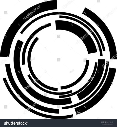technology circle lines stock vector  shutterstock