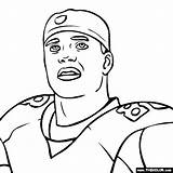 Coloring Pages Wilson Russell Tony Football Gonzales sketch template