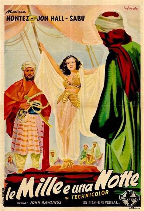 Arabian Nights Universal International 1942 Cast Sabú As Ali Ben
