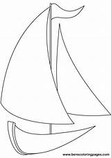 Coloring Pages Yacht Sailboat Colouring Color Simple Boat Print Getcolorings Printable Handout Below Please Library Clipart Popular Line sketch template